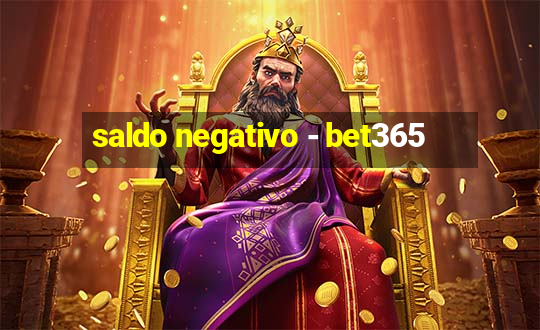 saldo negativo - bet365