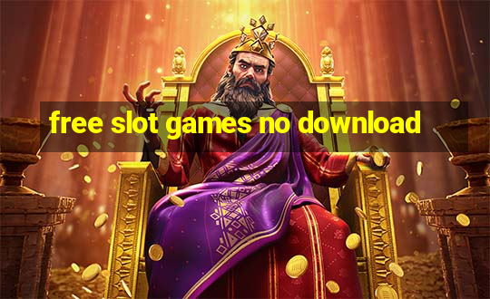 free slot games no download