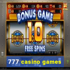 777 casino games