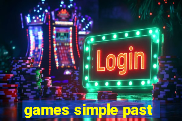 games simple past