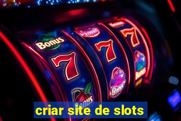 criar site de slots