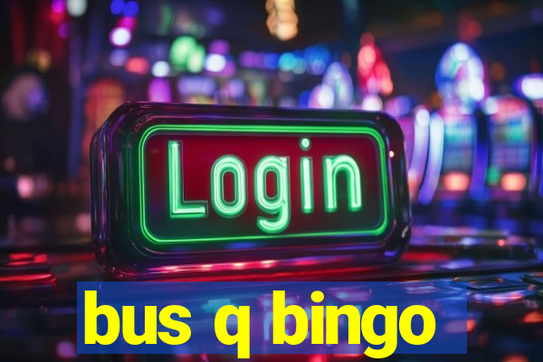 bus q bingo