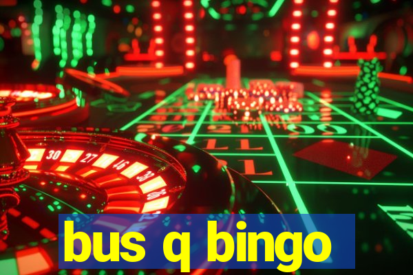 bus q bingo