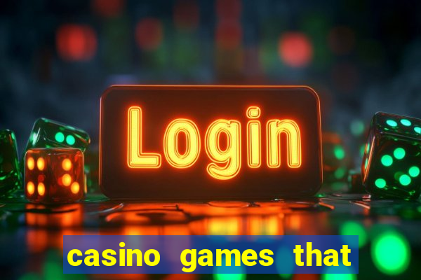 casino games that pay real money with no deposit