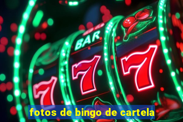 fotos de bingo de cartela