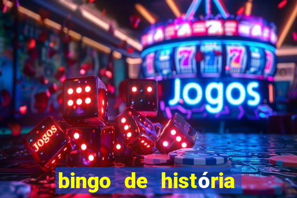 bingo de história 6 ano