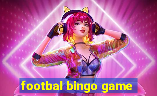 footbal bingo game