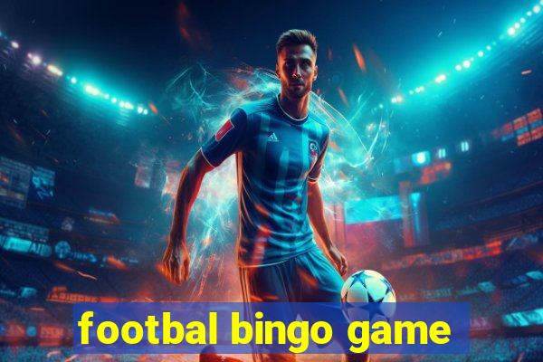 footbal bingo game