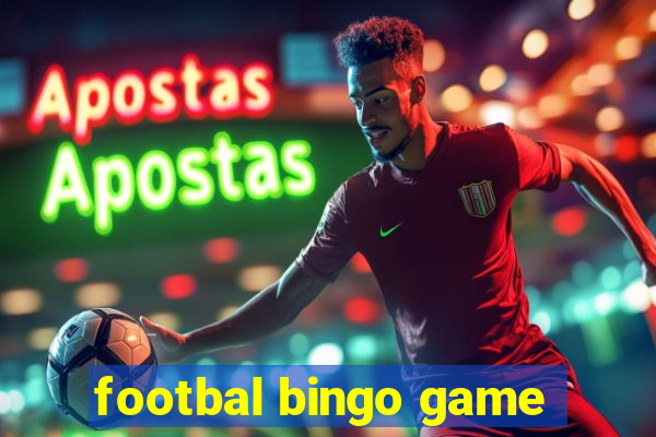 footbal bingo game