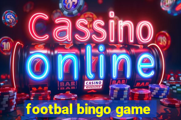 footbal bingo game