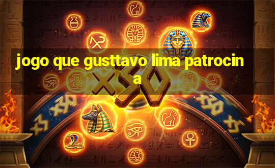 jogo que gusttavo lima patrocina