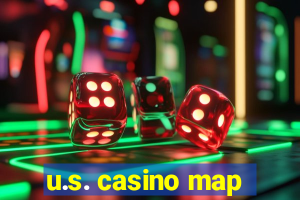 u.s. casino map