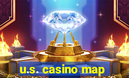 u.s. casino map