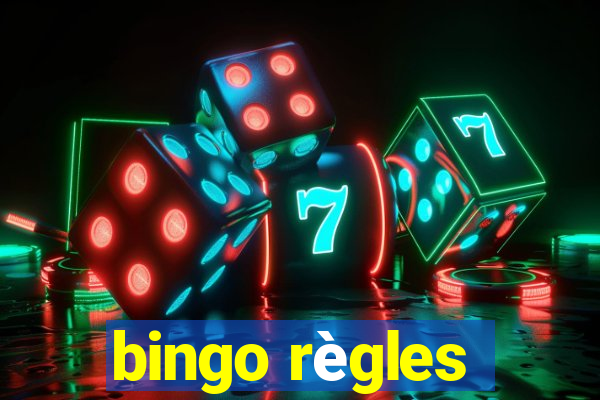 bingo règles