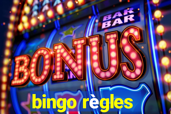 bingo règles