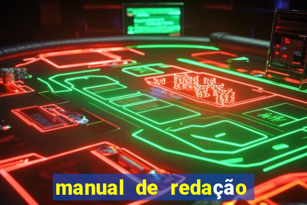 manual de redação folha pdf download