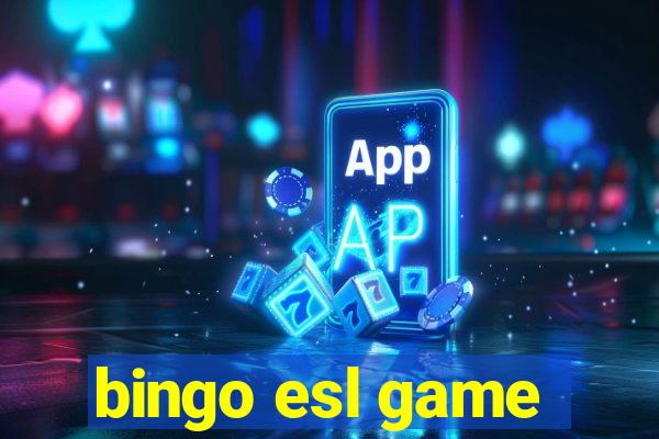 bingo esl game