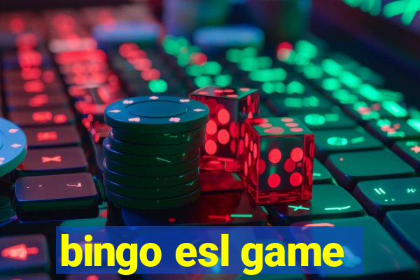 bingo esl game