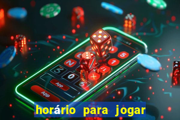 horário para jogar tiger fortune