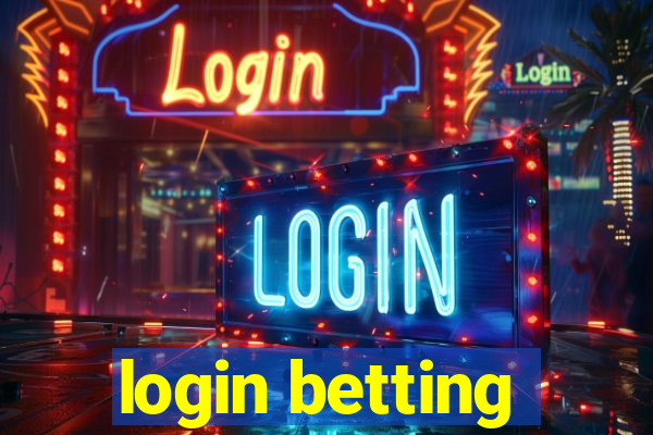 login betting