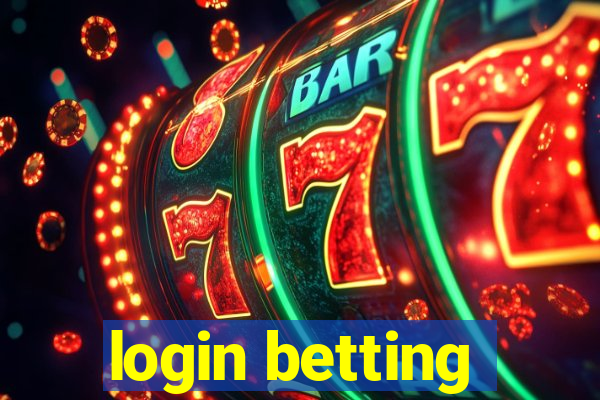 login betting