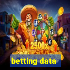 betting data