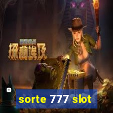 sorte 777 slot