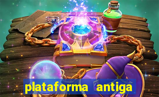 plataforma antiga de jogos