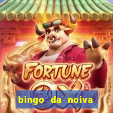 bingo da noiva para imprimir