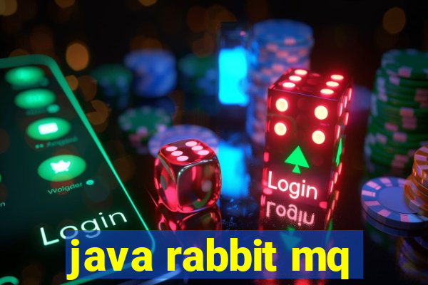 java rabbit mq