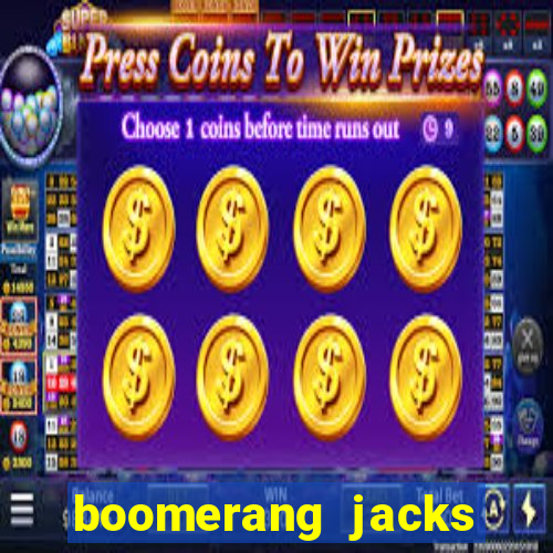 boomerang jacks lost mines slot