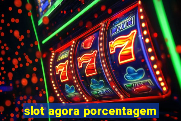 slot agora porcentagem