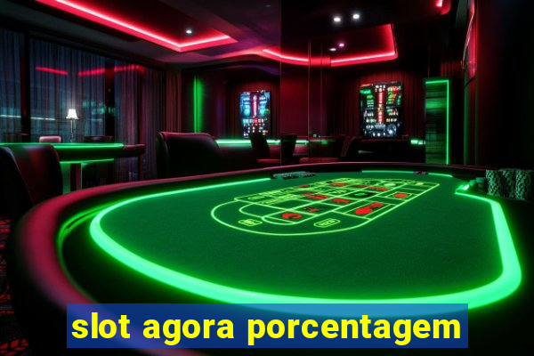 slot agora porcentagem