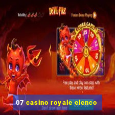 07 casino royale elenco