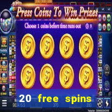 20 free spins mansion casino