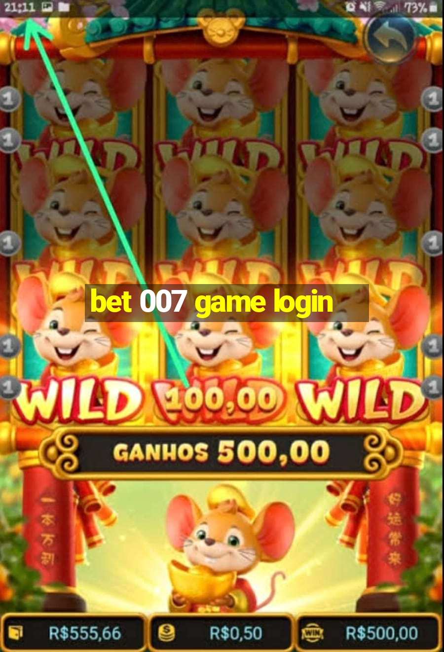 bet 007 game login