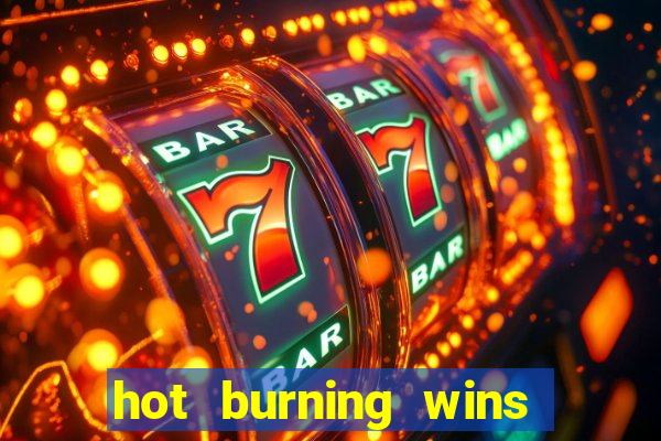 hot burning wins slot free play