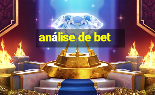 análise de bet