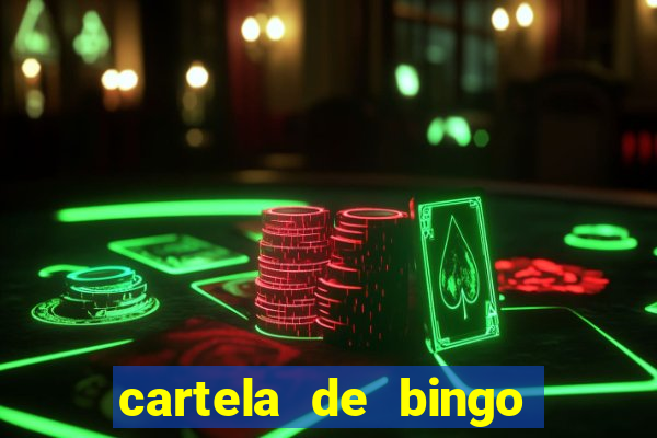 cartela de bingo ate 75