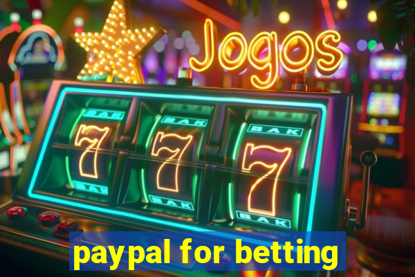 paypal for betting