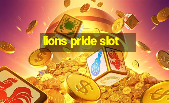 lions pride slot