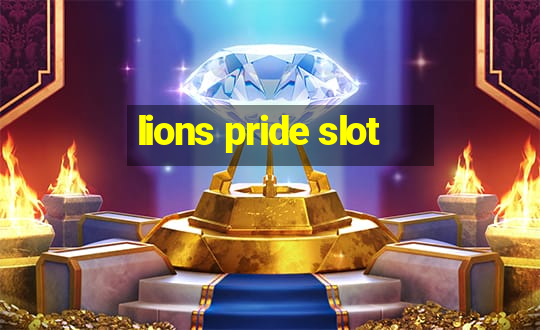 lions pride slot