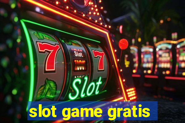 slot game gratis