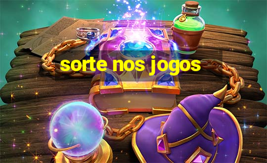 sorte nos jogos