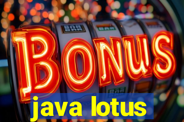 java lotus