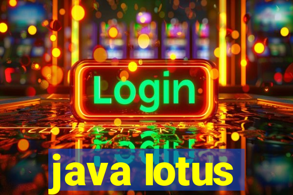 java lotus