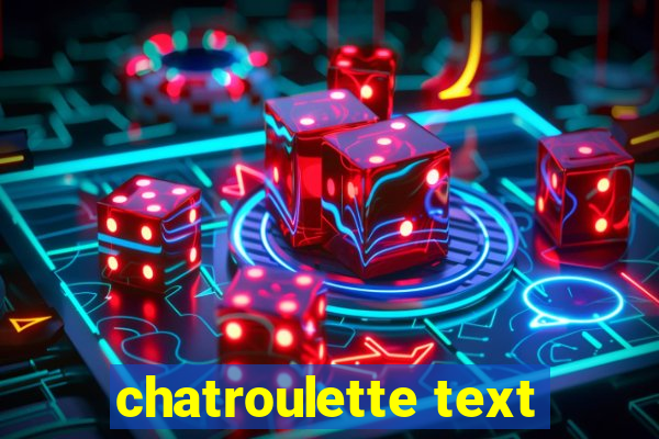 chatroulette text