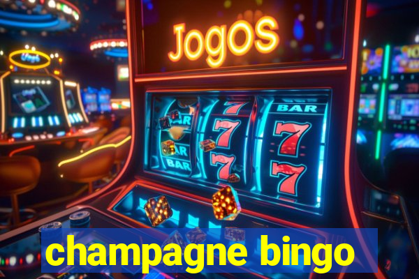 champagne bingo