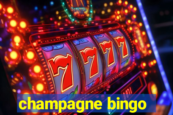 champagne bingo