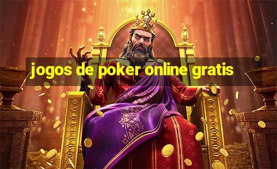 jogos de poker online gratis